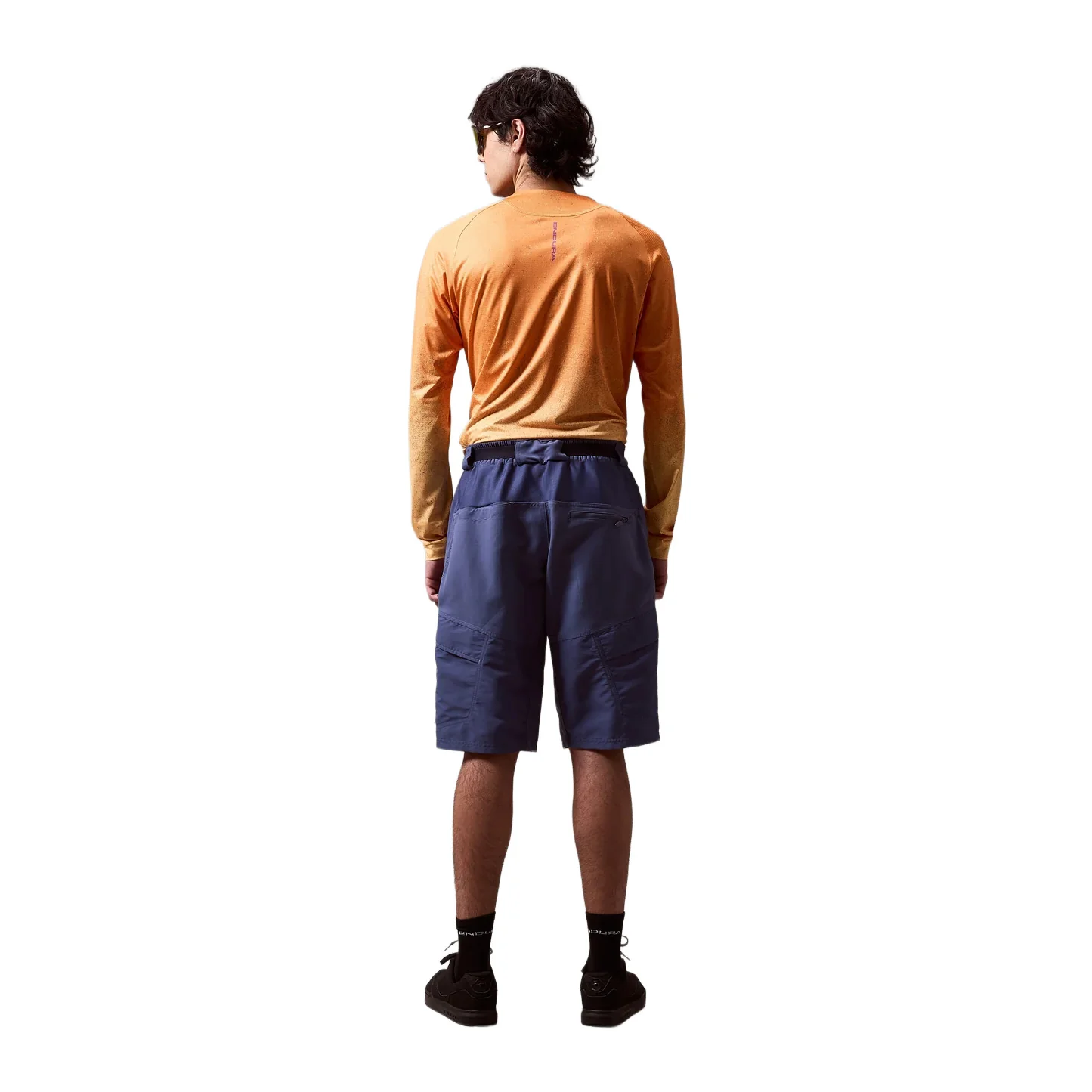 Men's Hummvee Shorts with Liner - Navy - Image 5