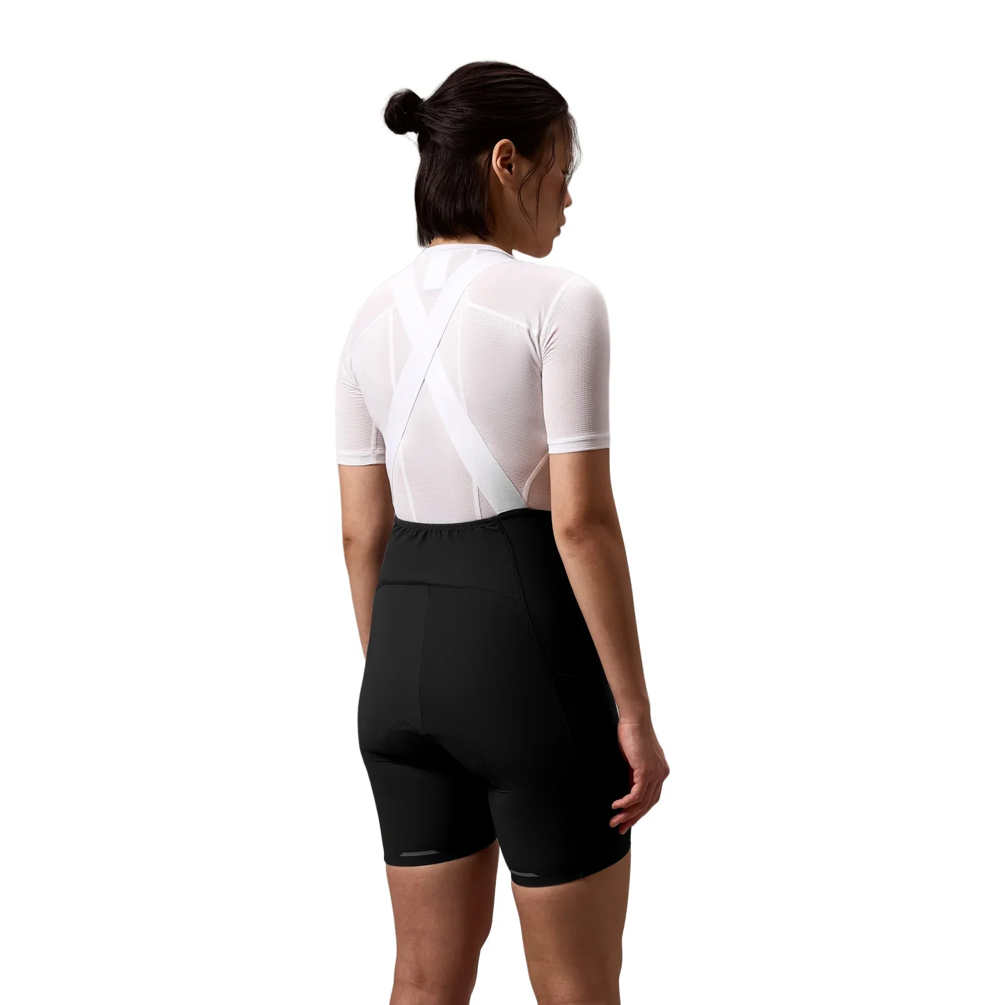 Women's Loop Bib Shorts - Black - Image 4