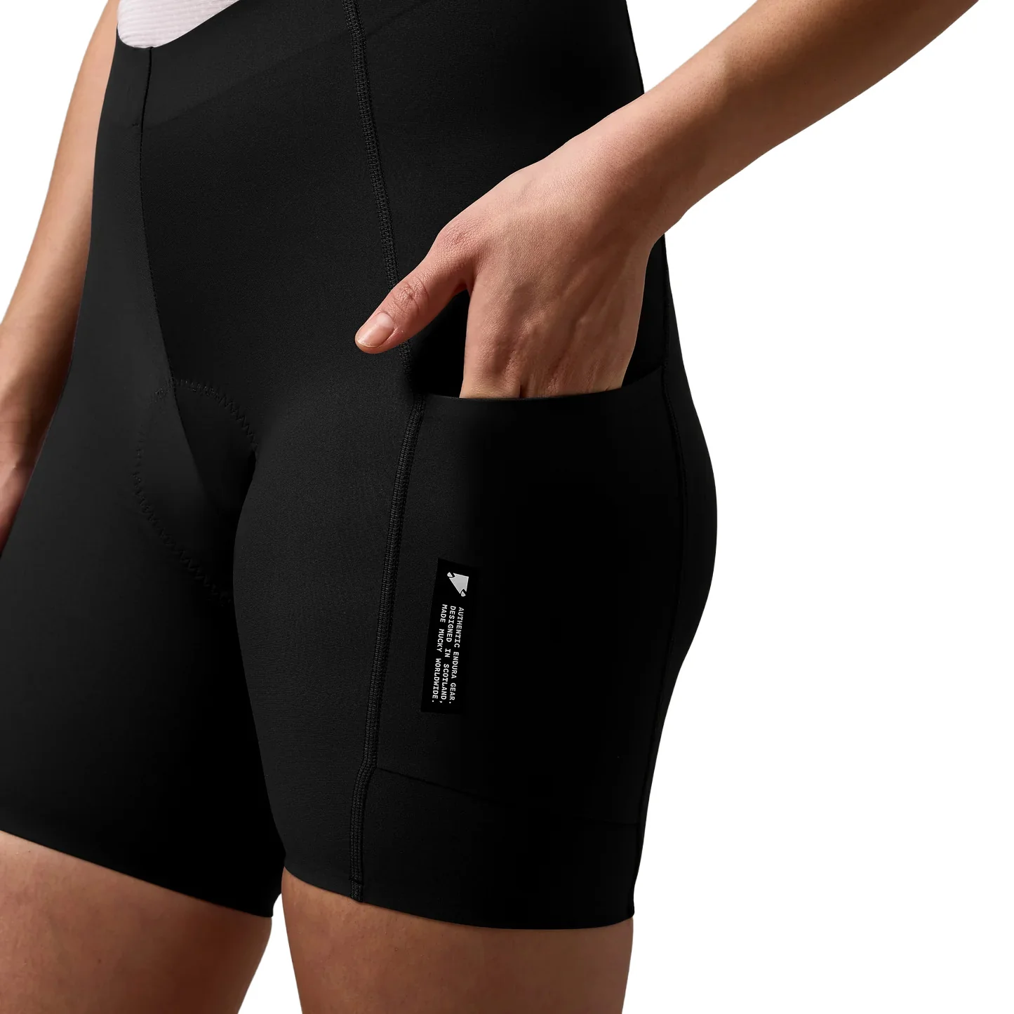 Women's Loop Bib Shorts - Black - Image 5