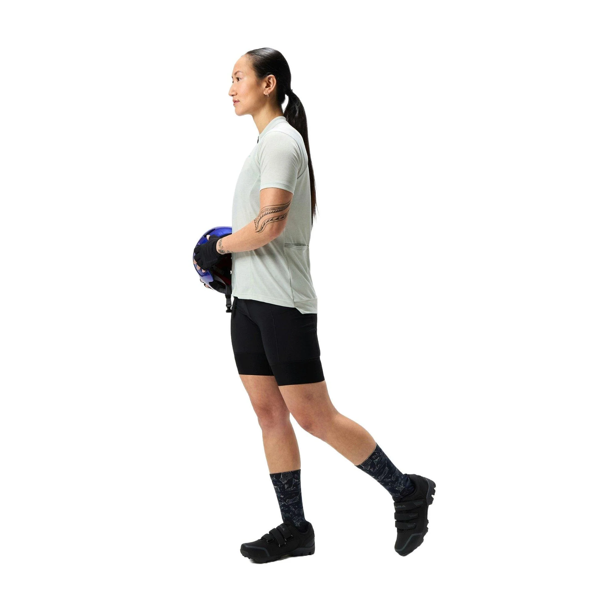 Women's Loop Waist Shorts - Black - Image 4