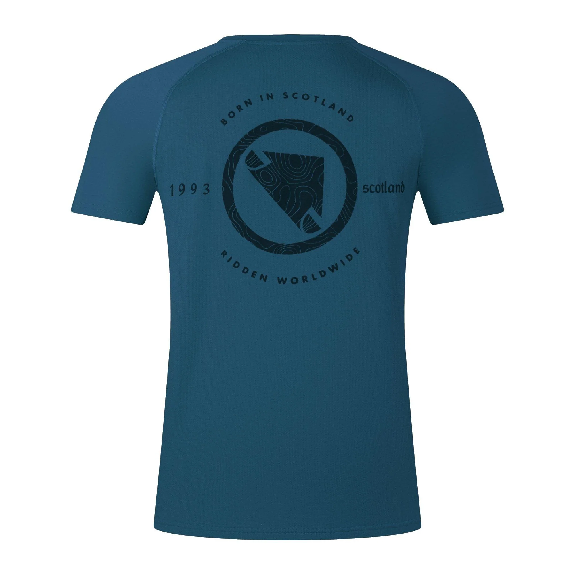 Men's Loop Short-Sleeve Tech T-Shirt - Blue - Image 2