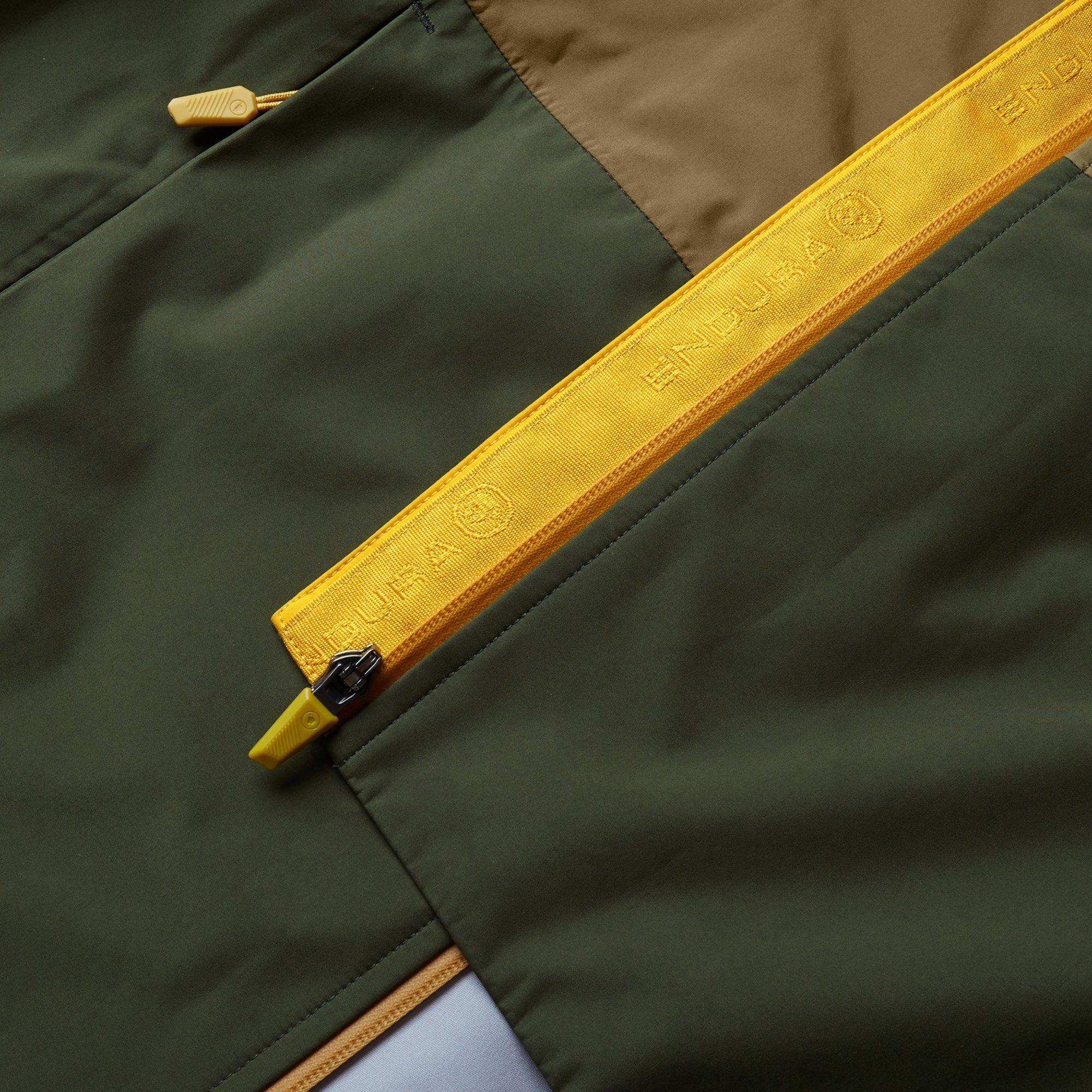 Men's SingleTrack Waterproof Jacket II - Yellow - Image 3