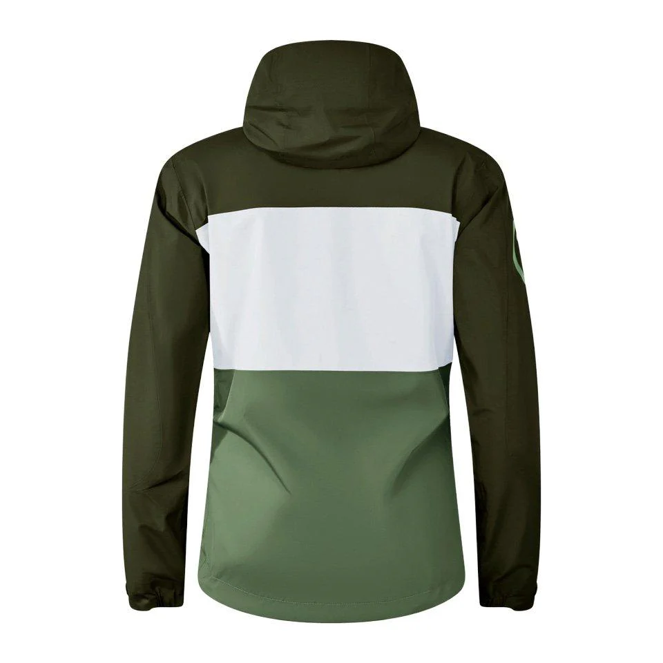 Women's SingleTrack Waterproof Cycling Jacket II - Green - Image 2