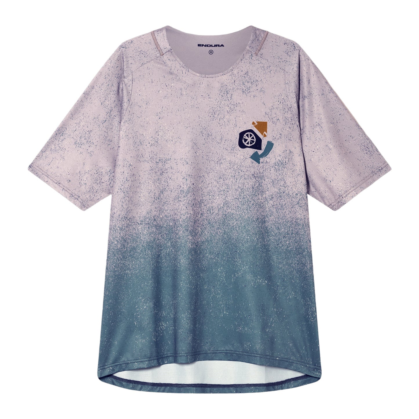 Men's SingleTrack Short-Sleeve Print T-Shirt - Blue