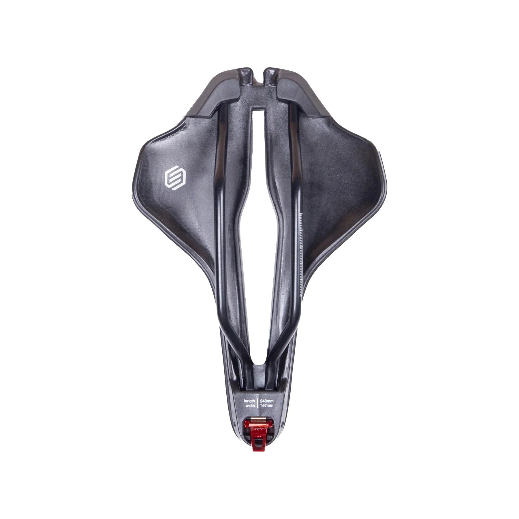 Genus T 145mm Saddle - Black - Image 6