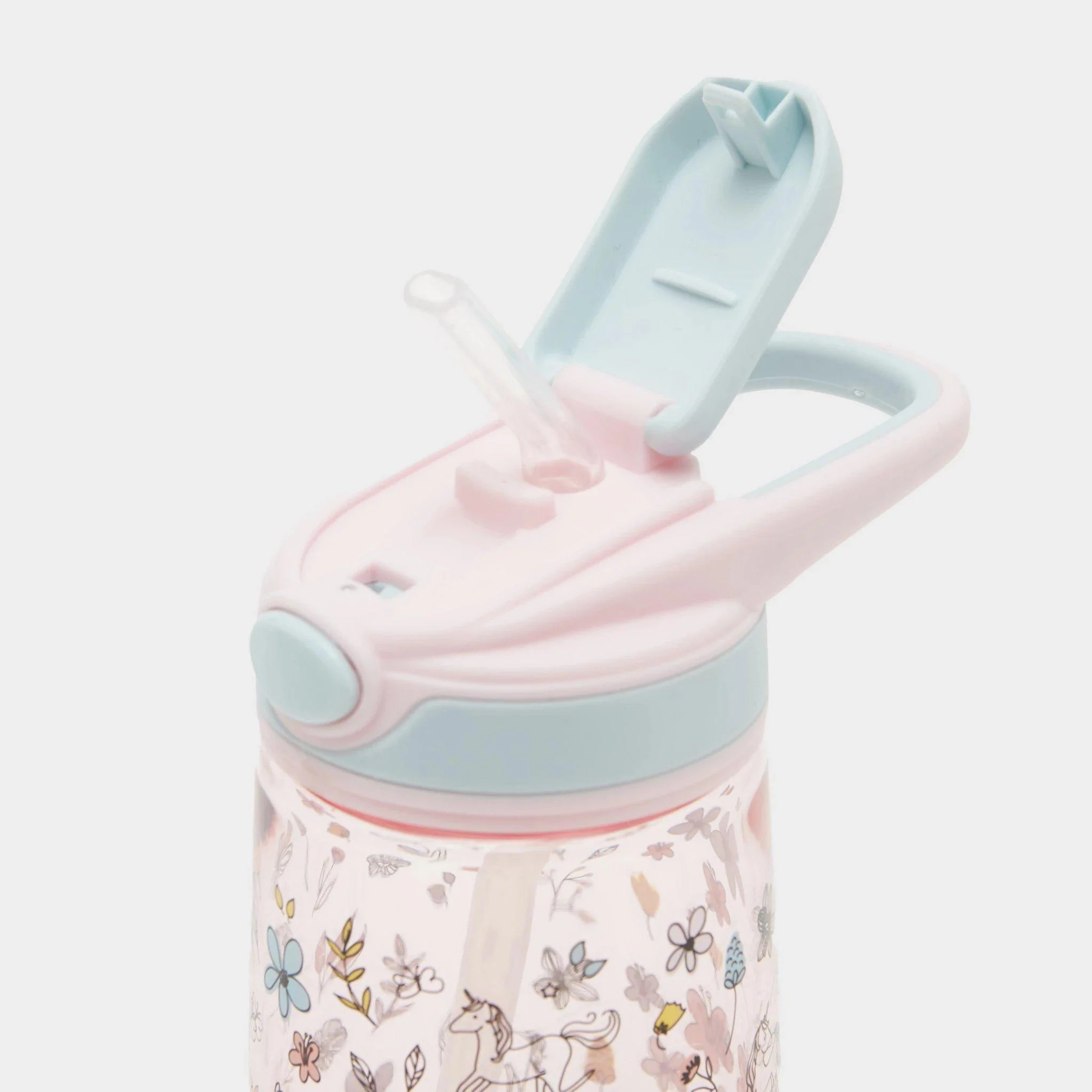 Kids’ 400ml Flip Lid Bottle - Flowers - Image 3