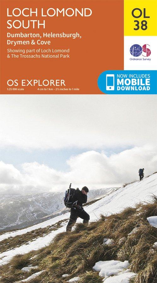 Explorer OL38 Loch Lomond South Map