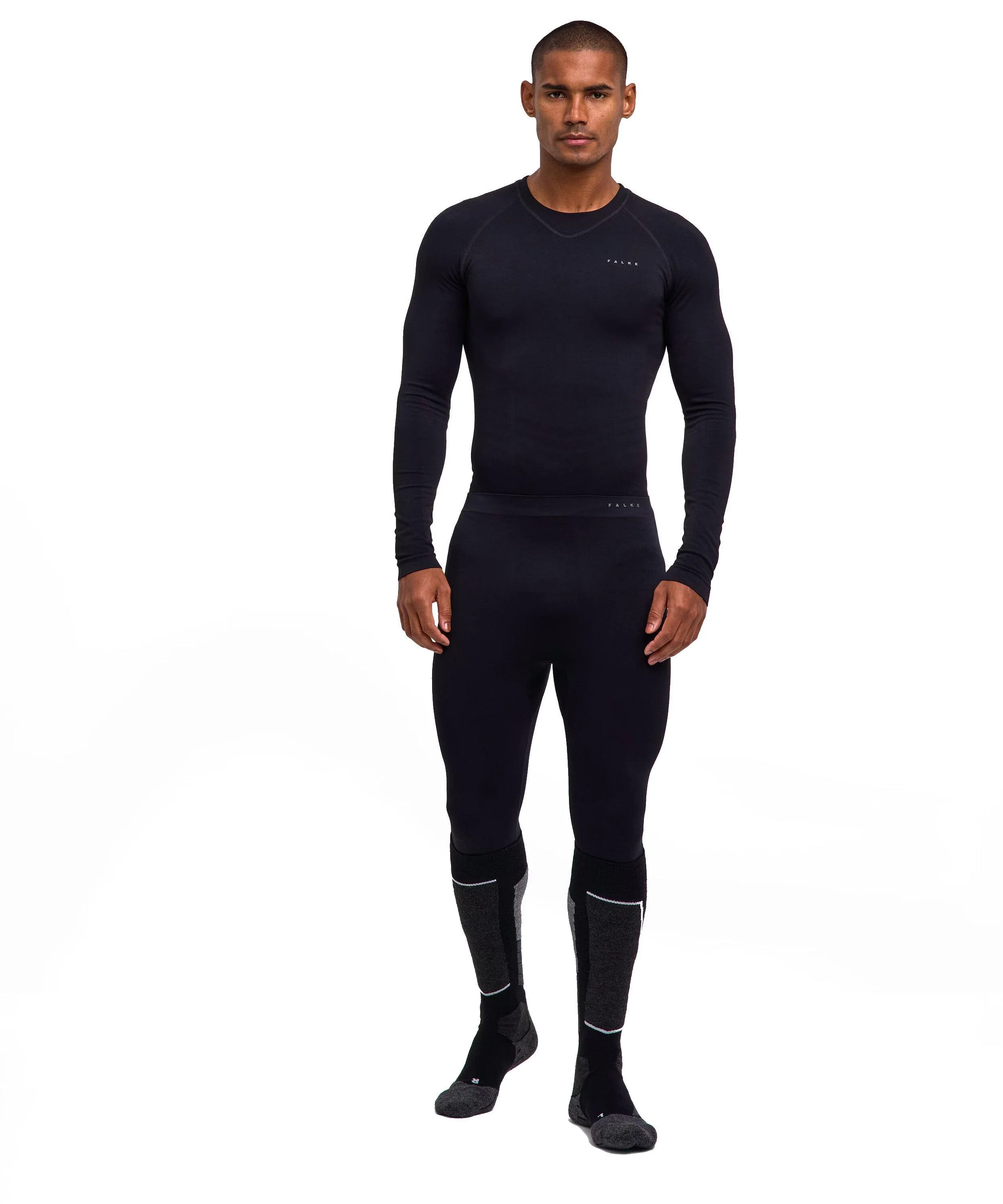 Men's Max Warm 3/4 Tights - Black - Image 6