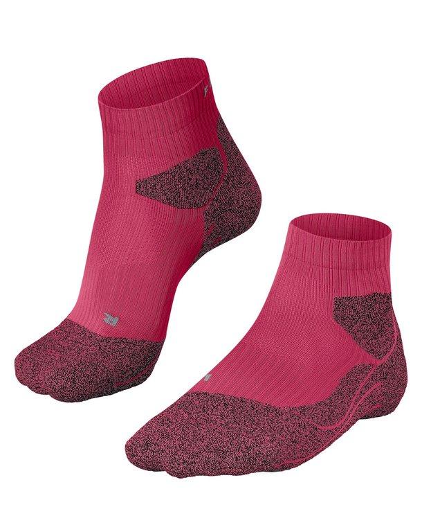Women's RU Trail Running Socks - Pink