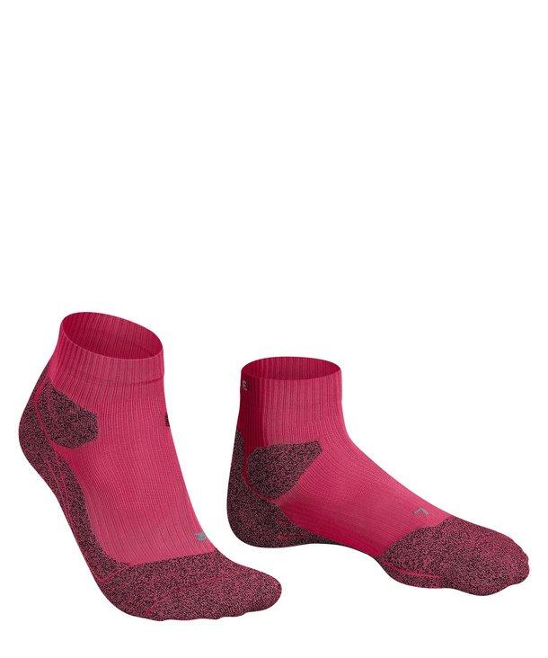 Women's RU Trail Running Socks - Pink - Image 3