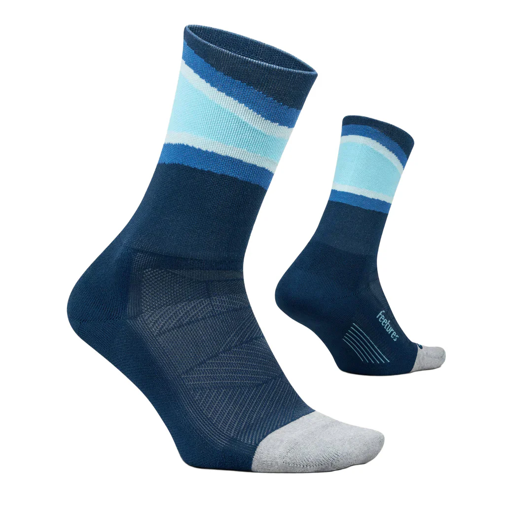 Unisex Elite Light Cushion Mini Crew Socks - Navy - Image 2
