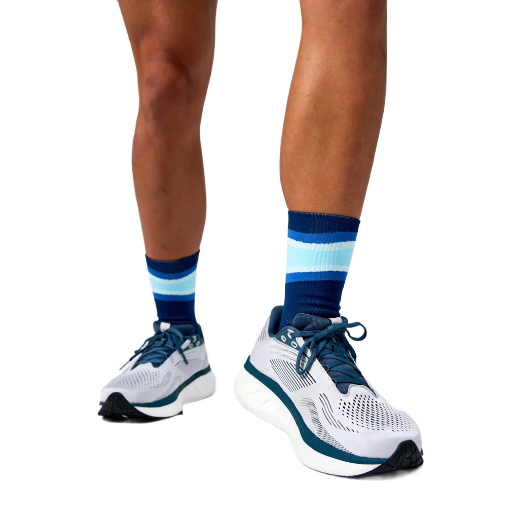 Unisex Elite Light Cushion Mini Crew Socks - Navy - Image 4
