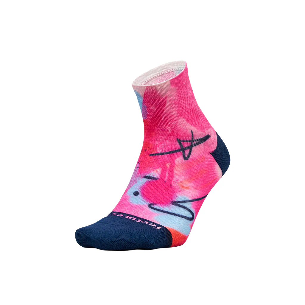 Unisex Elite Light Cushion Quarter Socks - International Women's Day Limited Edition - Pink - Image 3