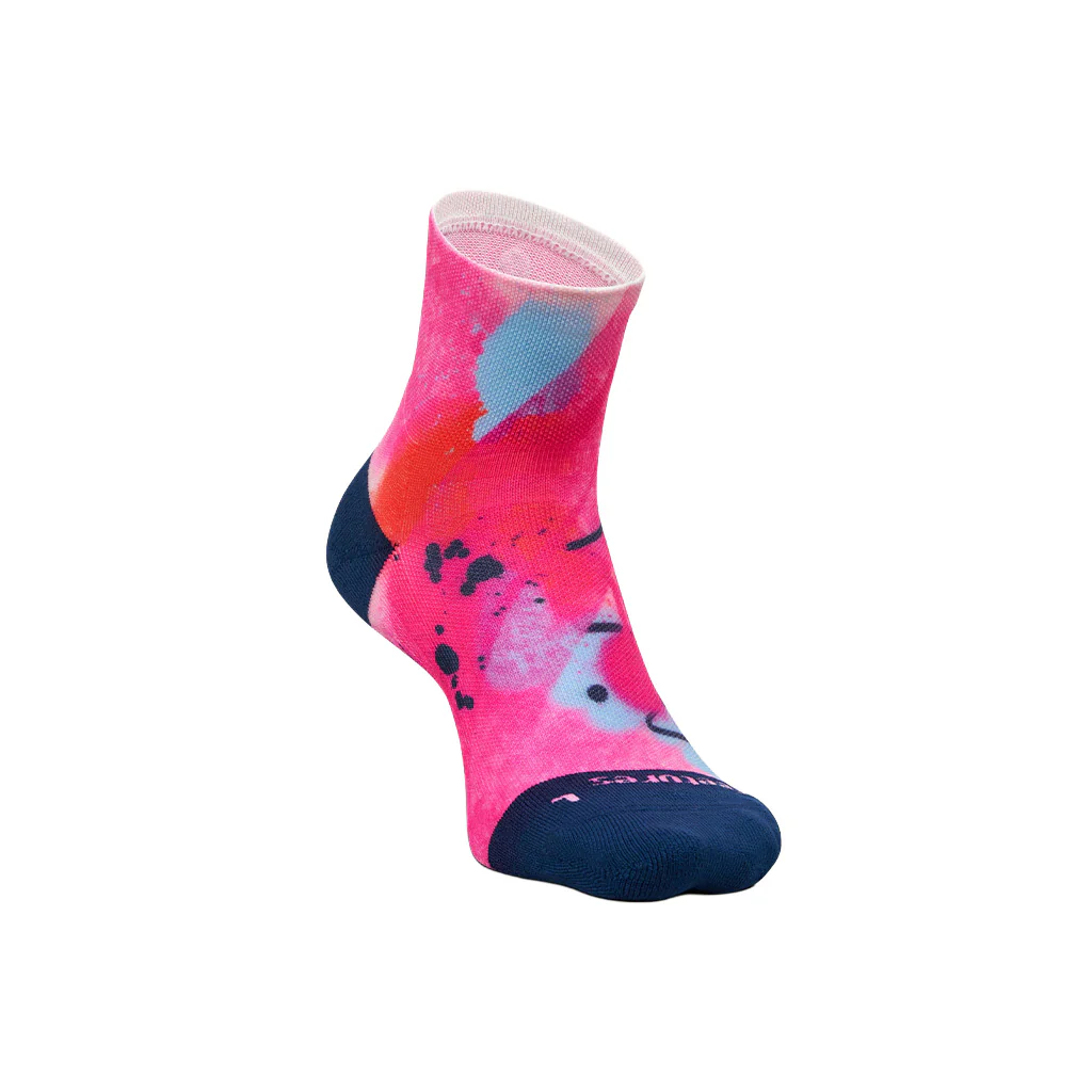 Unisex Elite Light Cushion Quarter Socks - International Women's Day Limited Edition - Pink - Image 4