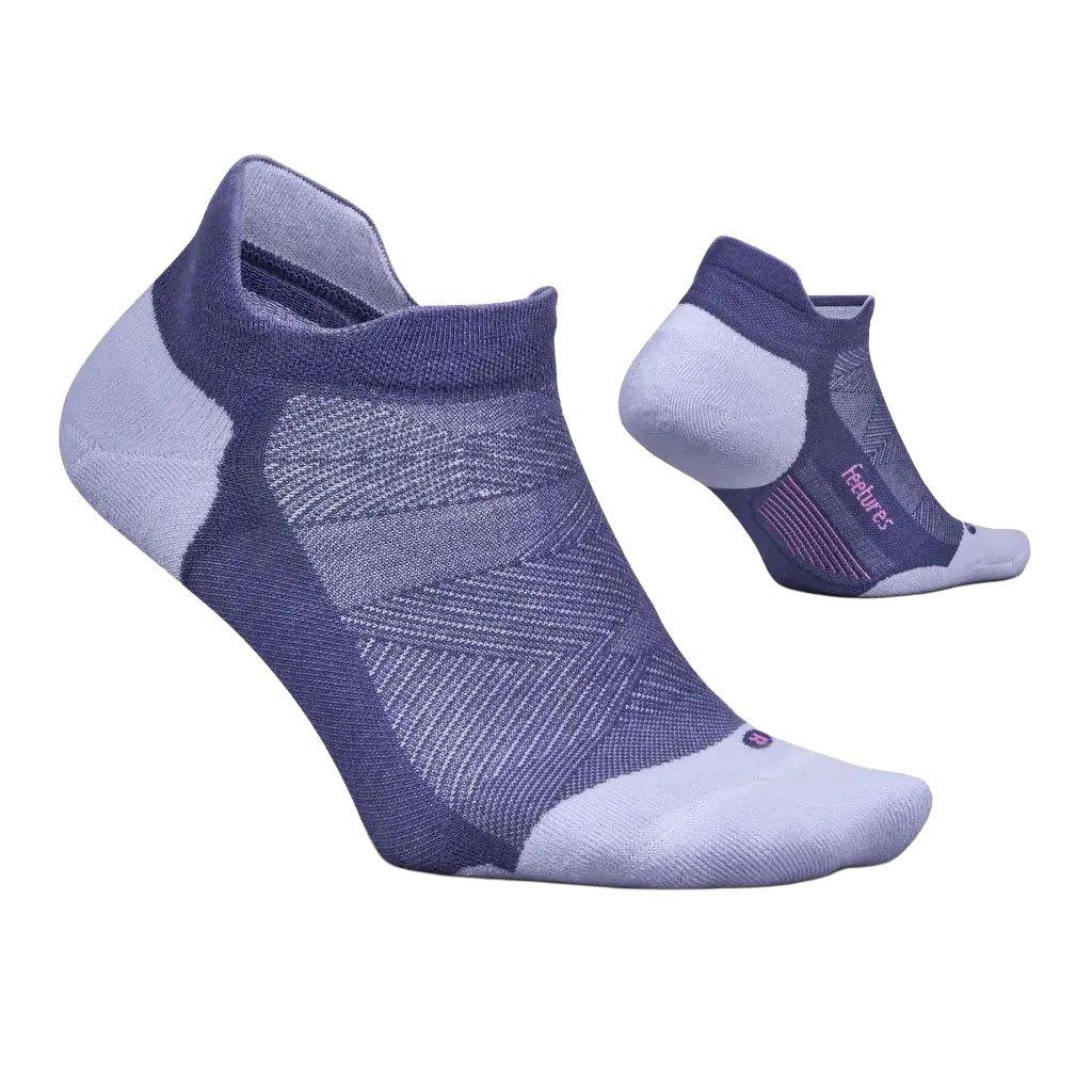 Unisex Elite Maximum Cushion No Show Tab Socks - Purple - Image 2