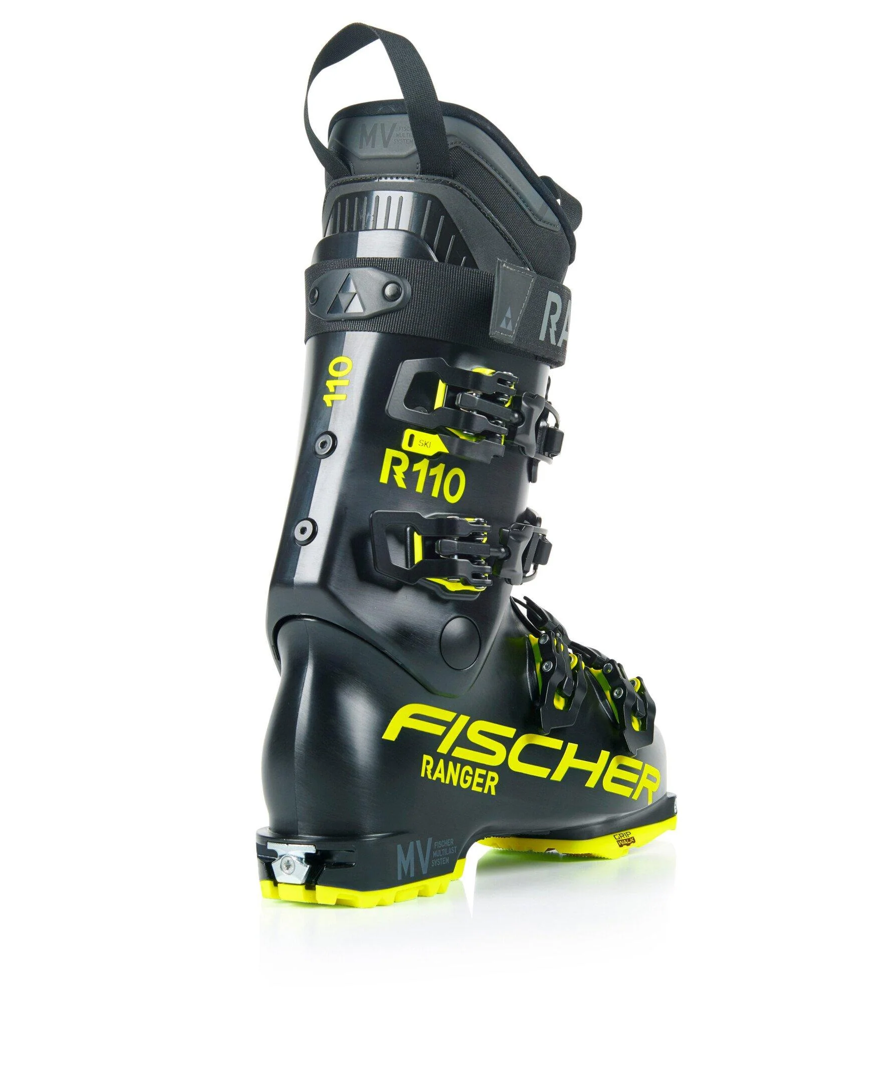Men's Ranger 110 MV DYN Ski Boots - Black / Yellow - Image 2