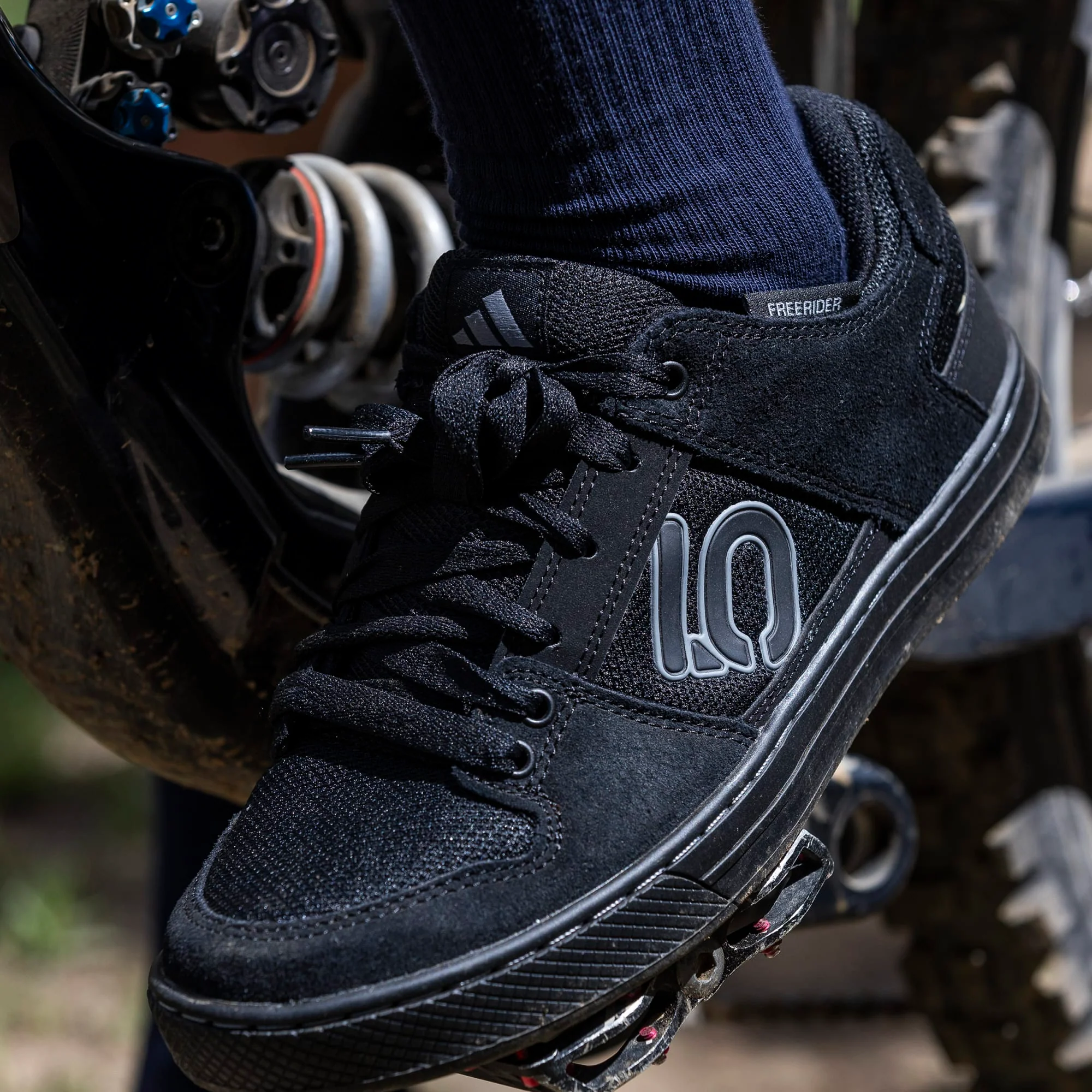 Men's Freerider MTB Shoes - Black - Image 11