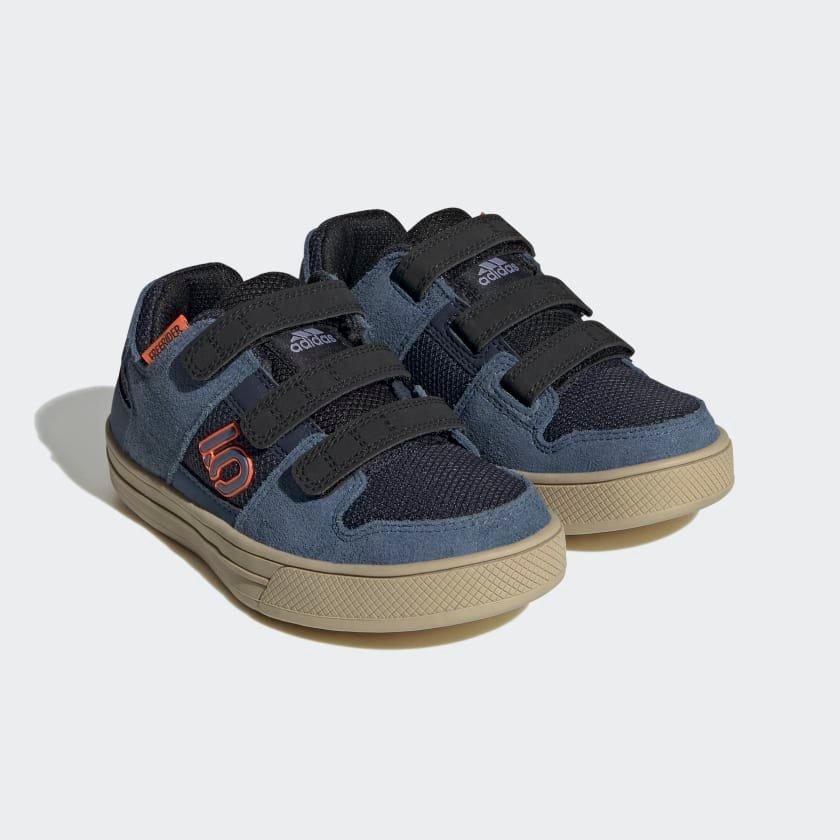 Kid's Freerider MTB Shoes - Legend Ink / Wonder Steel / Impact Orange - Image 3
