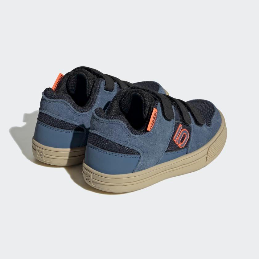 Kid's Freerider MTB Shoes - Legend Ink / Wonder Steel / Impact Orange - Image 4