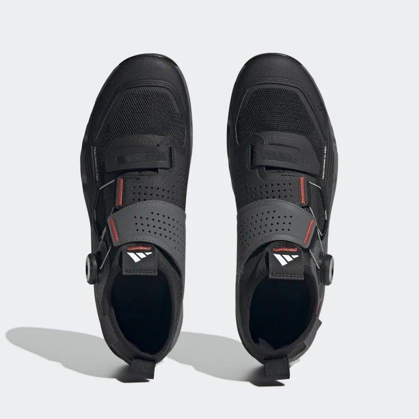 Men's Trailcross Pro Clip-In - Grey Five / Core Black / Red - Image 5