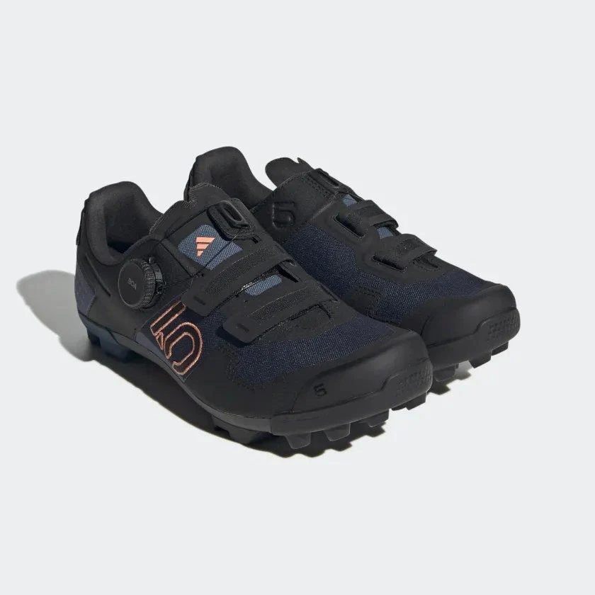Women's Kestrel BOA MTB Shoes - Legend Ink / Core Black / Coral Fusion - Image 3