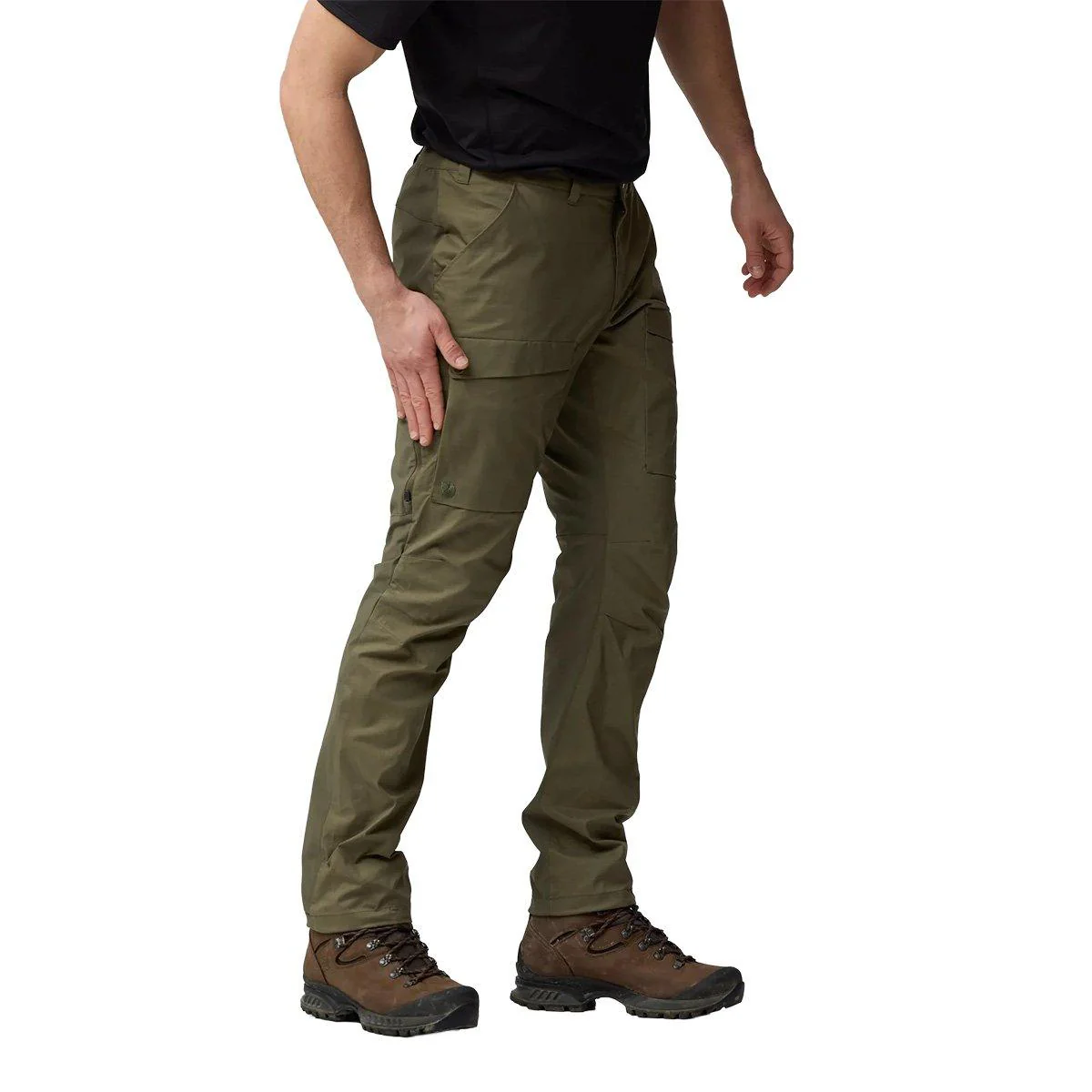 Men's Abisko Hybrid Trail Trousers - Green - Image 3