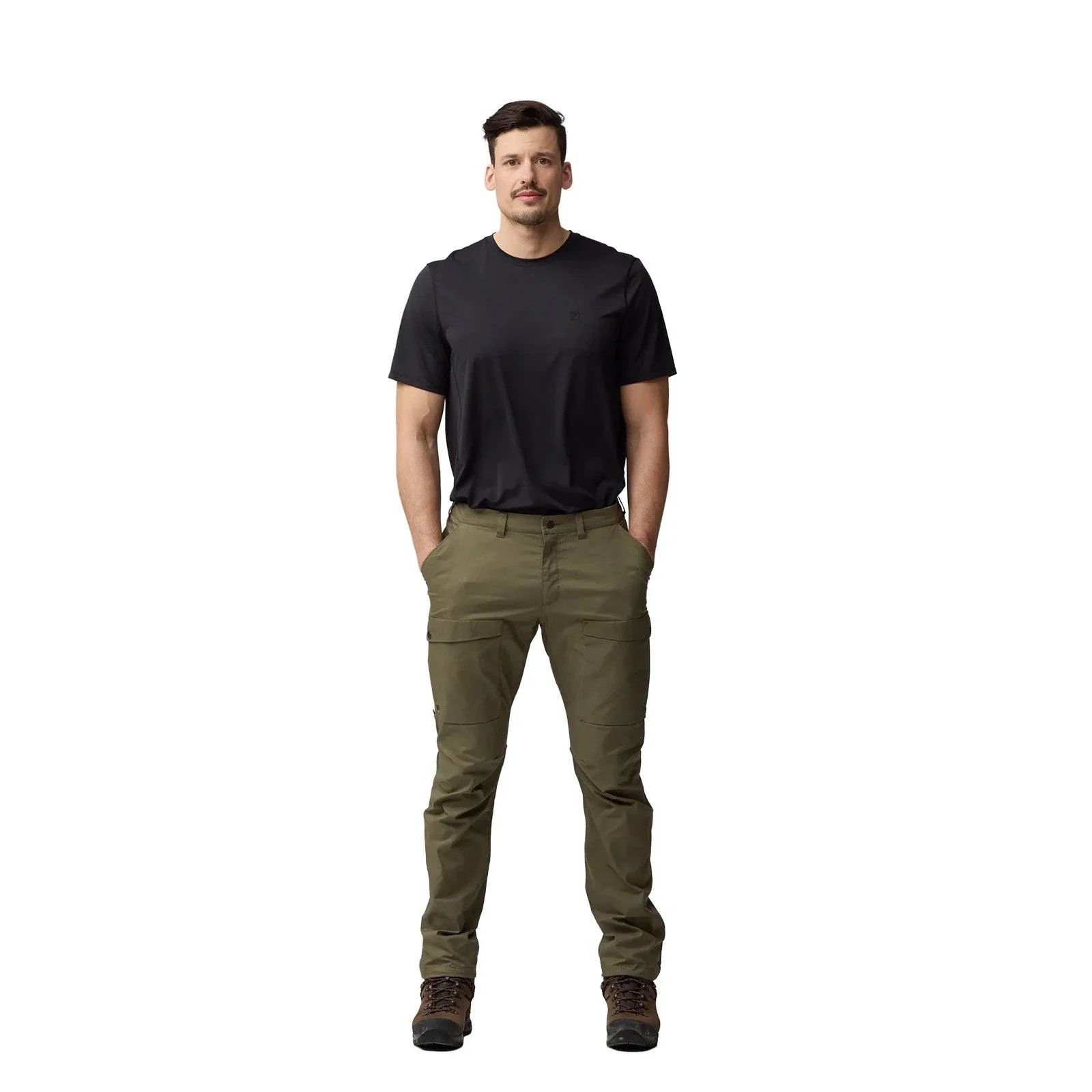 Men's Abisko Hybrid Trail Trousers - Green - Image 7