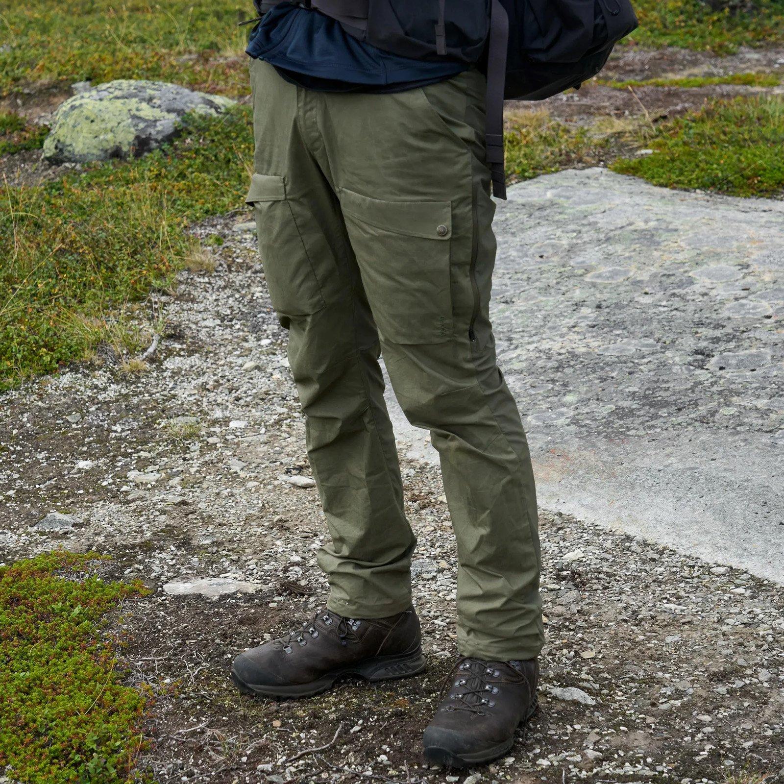 Men's Abisko Hybrid Trail Trousers - Green - Image 8