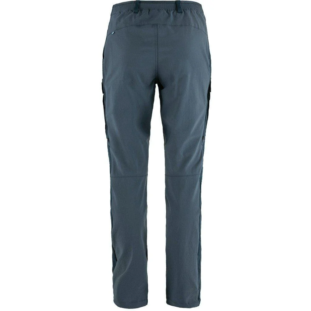 Women's Abisko Hybrid Trail Trousers - Navy - Image 2