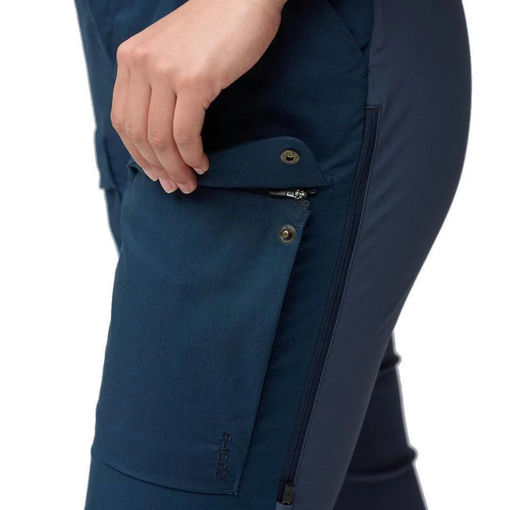 Women's Abisko Hybrid Trail Trousers - Navy - Image 8