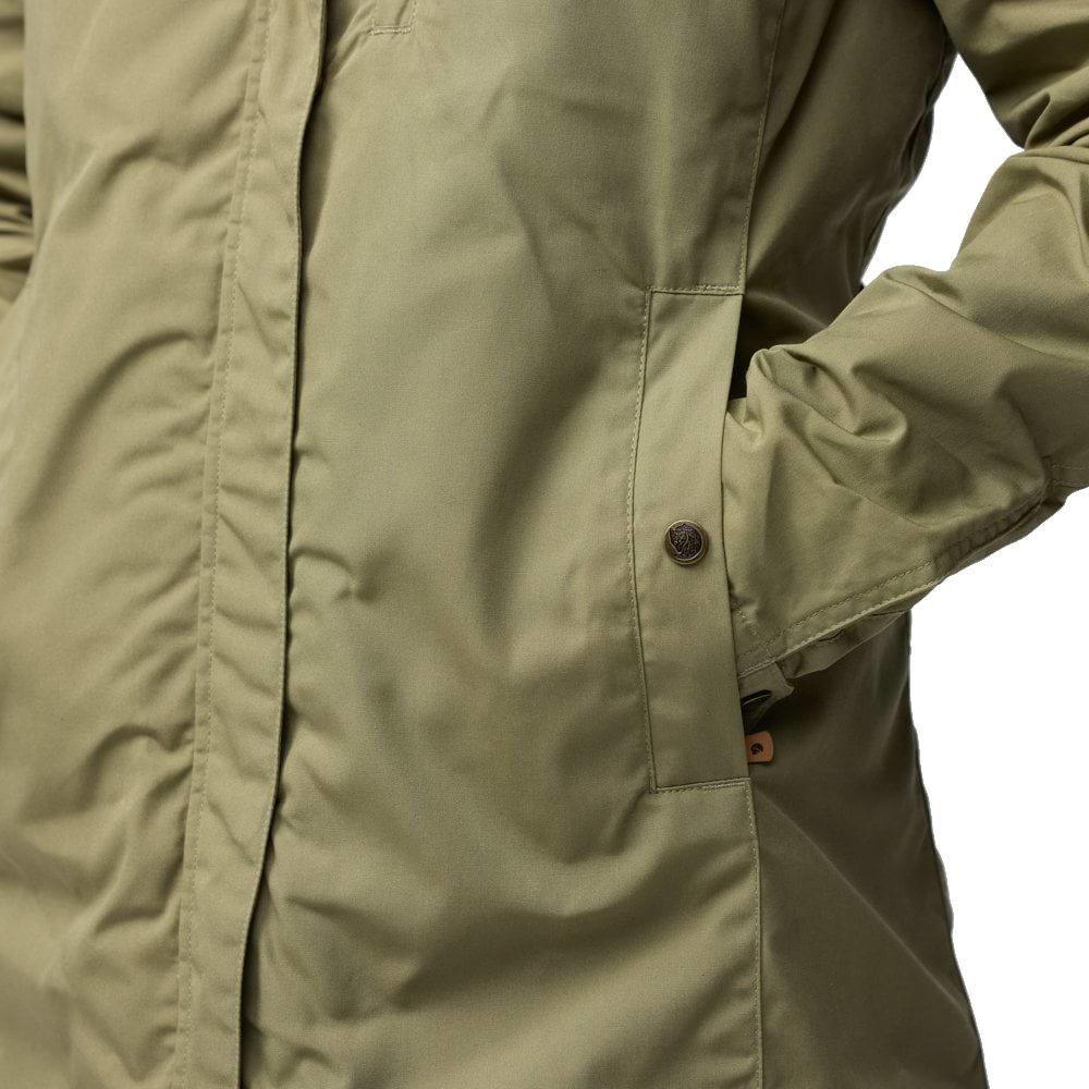 Women's Kiruna Padded Parka - Green - Image 8