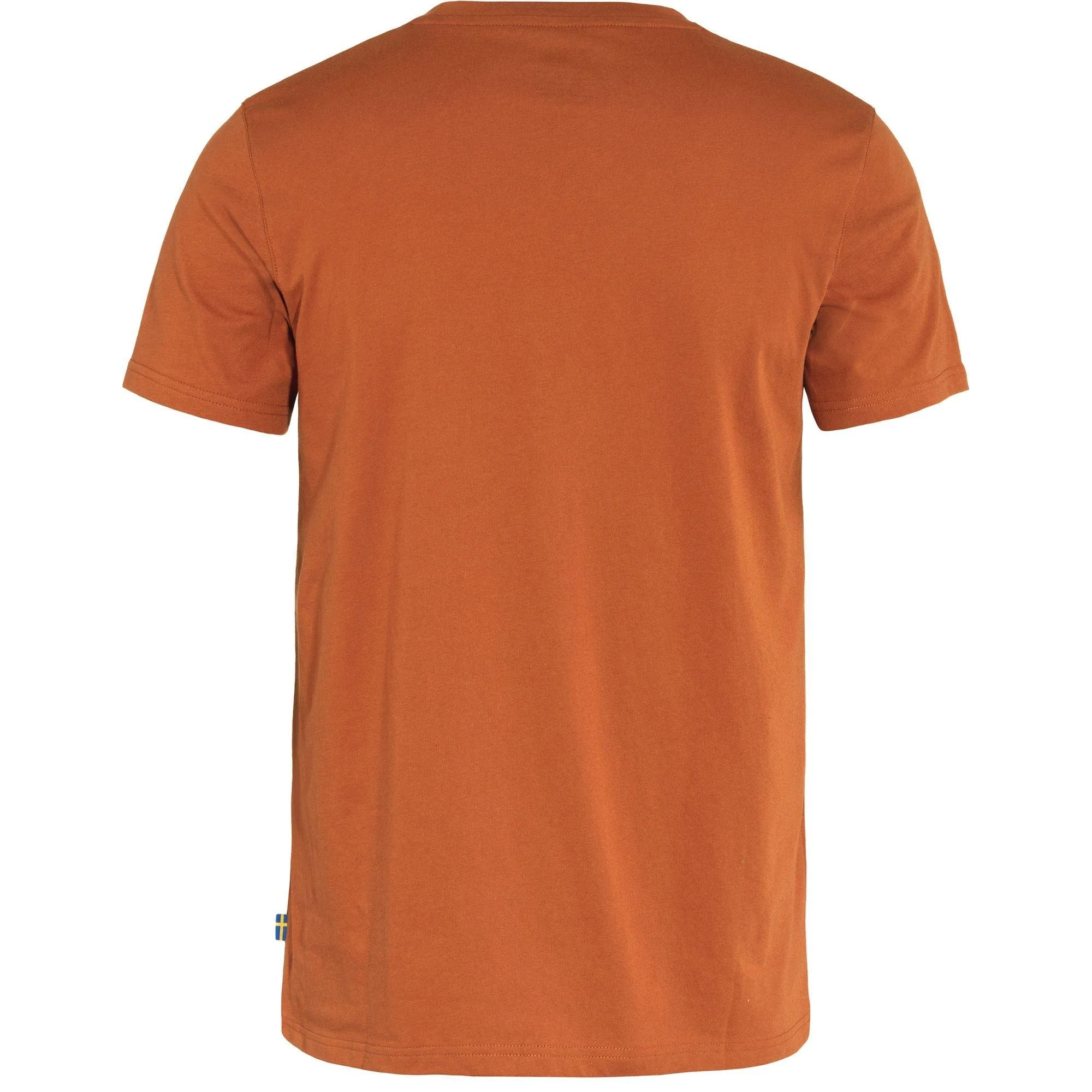 Men's Fjallraven Logo T-Shirt - Terracotta Brown - Image 2