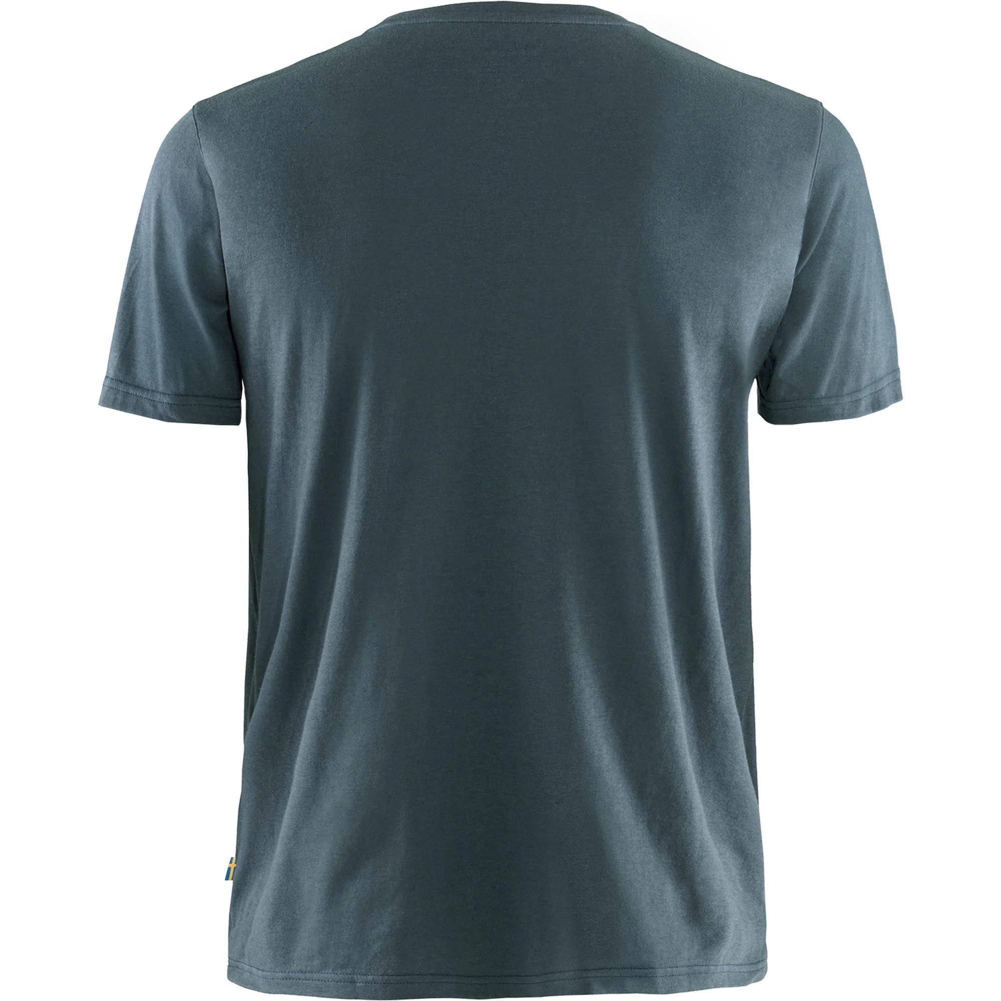 Men's Fjallraven Logo T-Shirt - Navy - Image 2