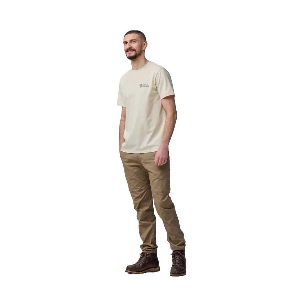 Men's Heavy Classic T-Shirt - Cream - Image 3