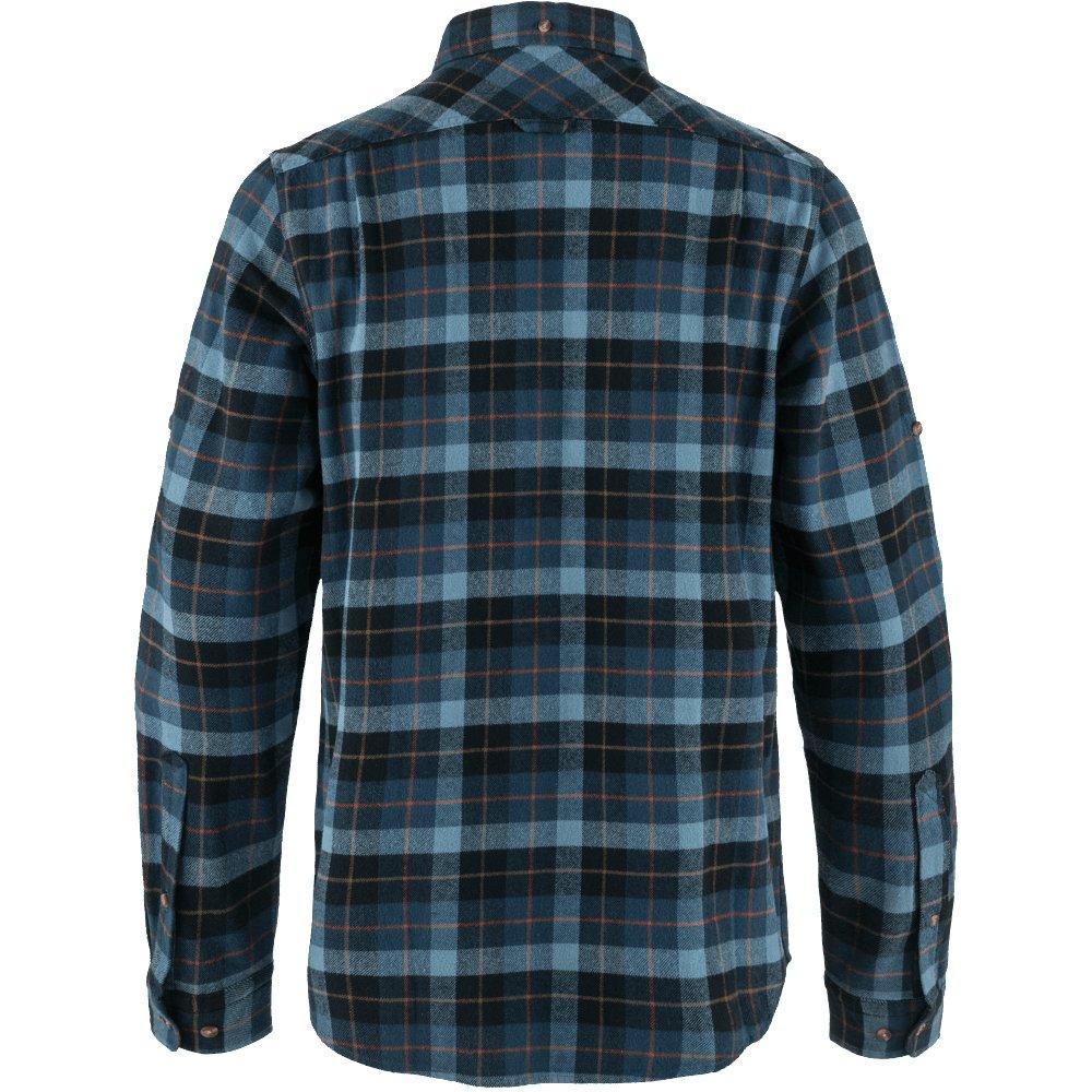 Men's Singi Heavy Flannel Shirt - Navy - Image 2