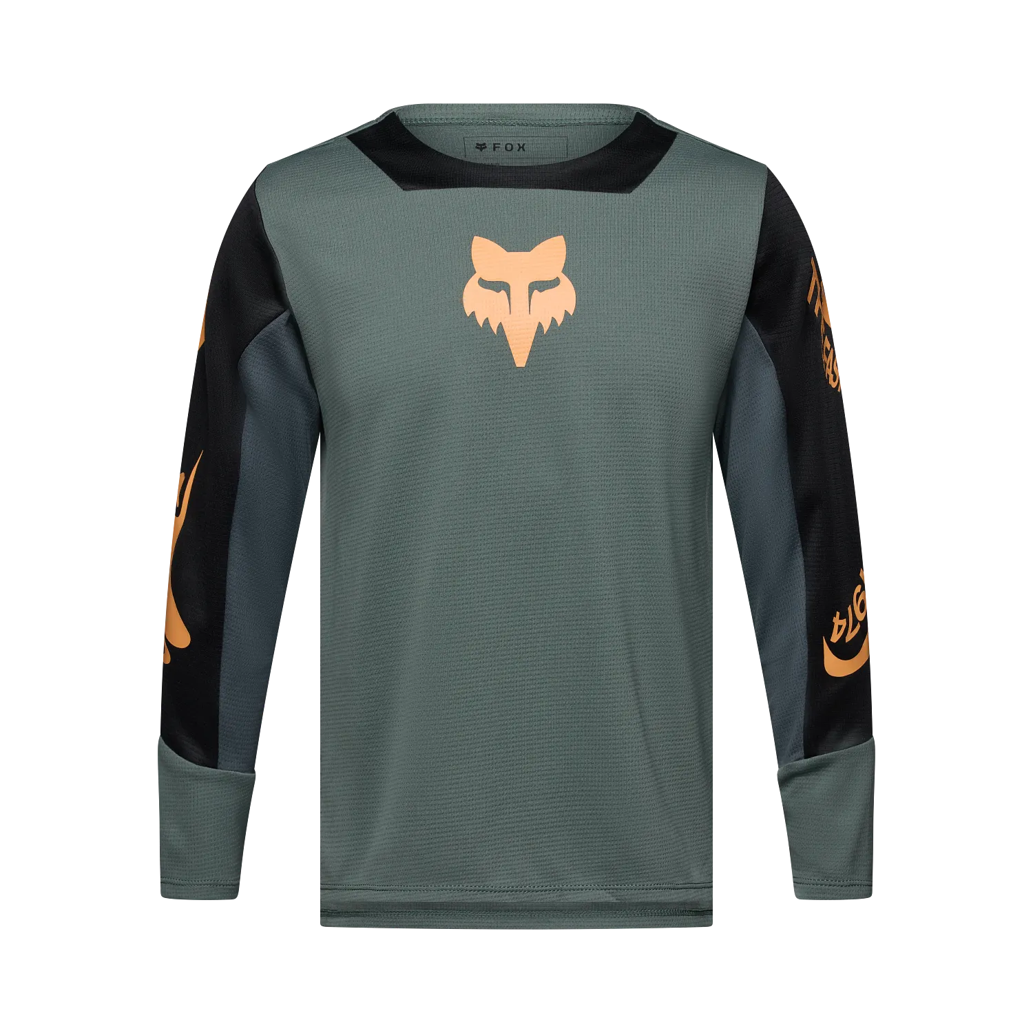 Kids' Defend Creation Long-Sleeve Jersey - Green