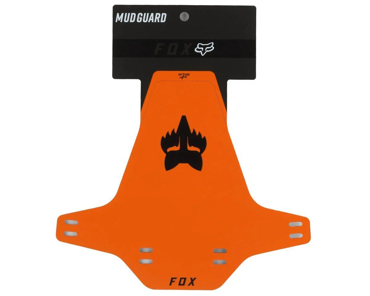 MTB Front Mud Guard - Orange - Image 2