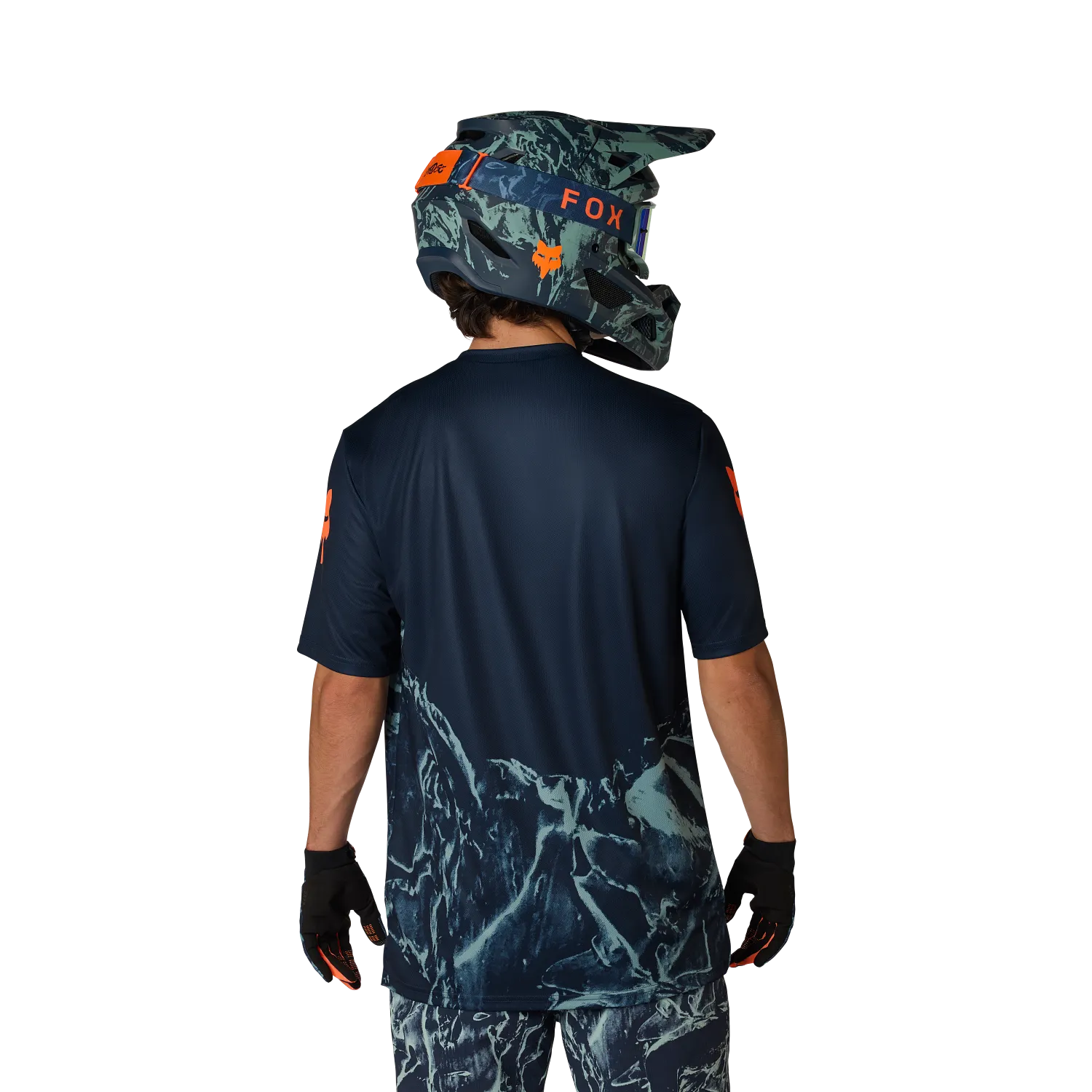 Men's Ranger Short-Sleeve Print Jersey - Blue - Image 4
