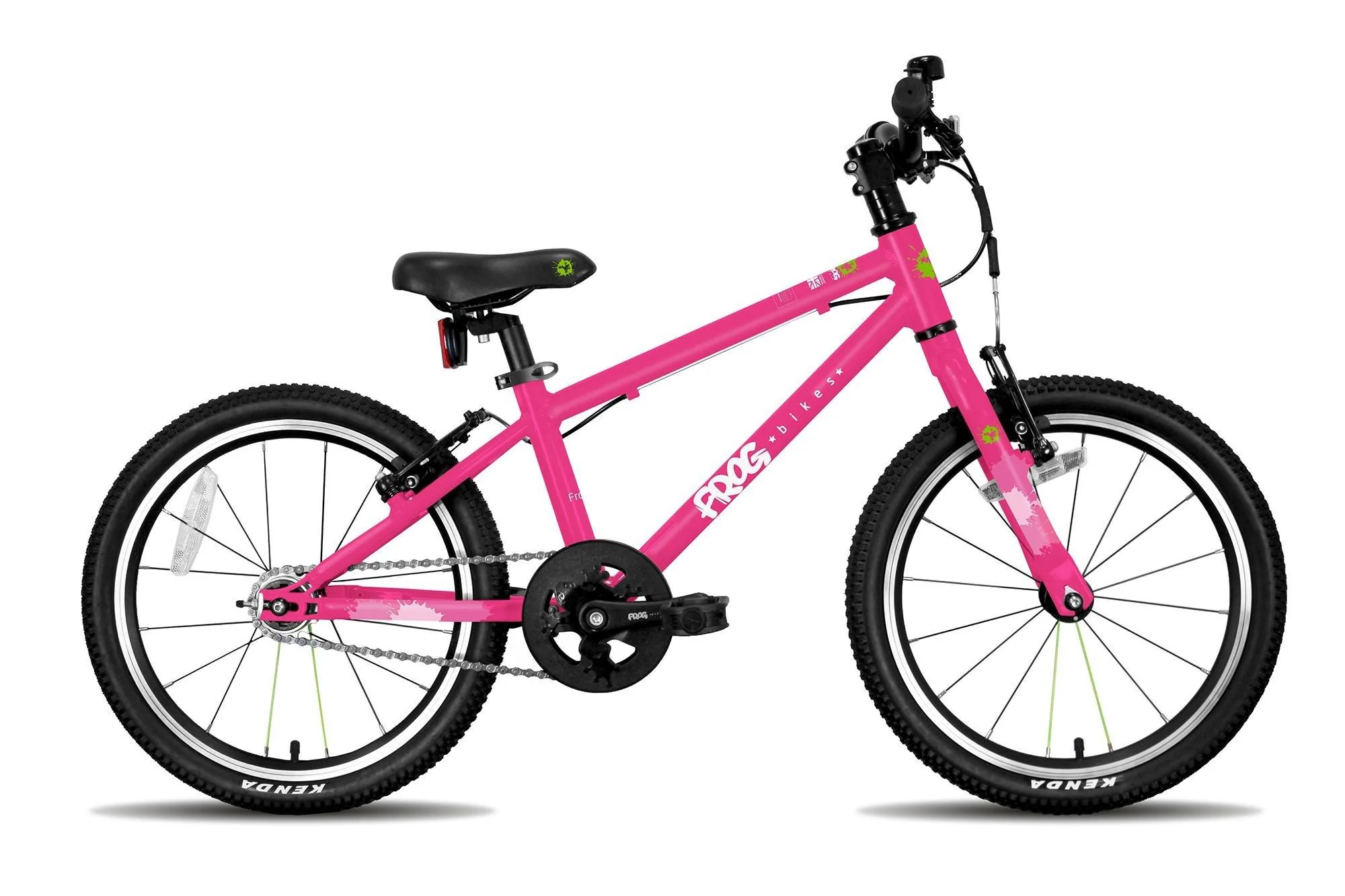 Kids' Frog 47 18" Pedal Bike - Pink