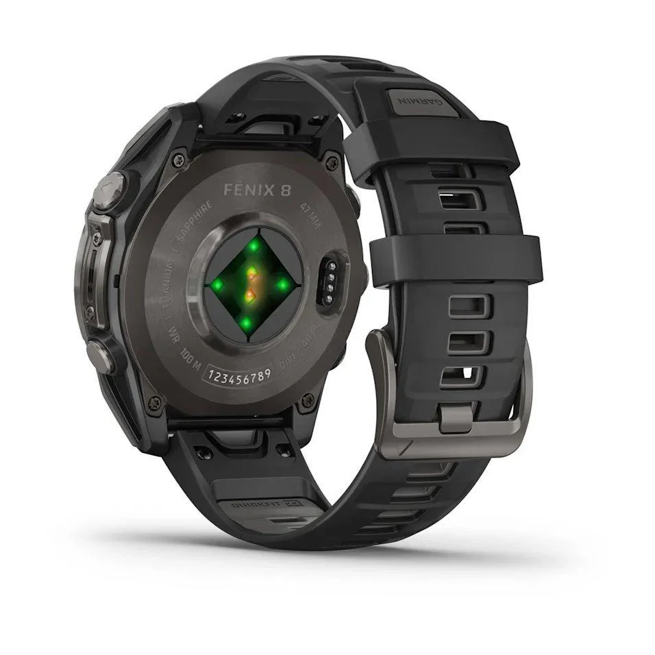 Fēnix 8 47mm AMOLED Edition Watch - Black - Image 3
