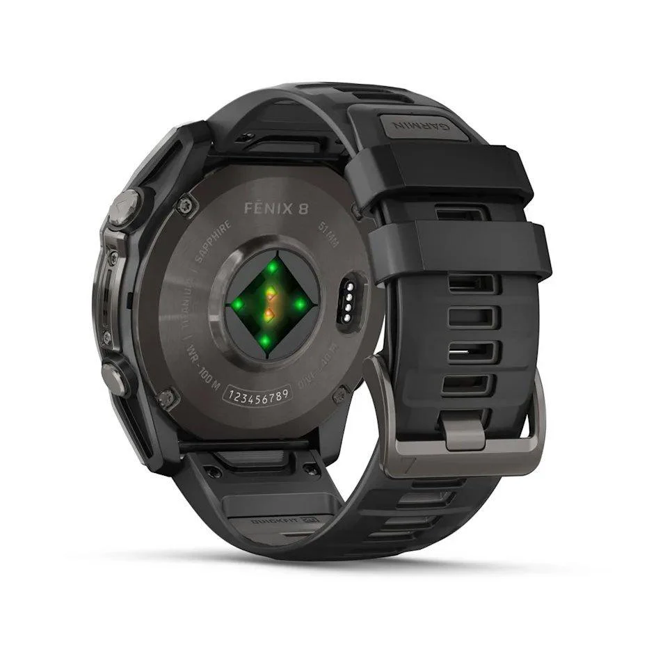 Fēnix 8 51mm AMOLED Edition Watch - Black - Image 3
