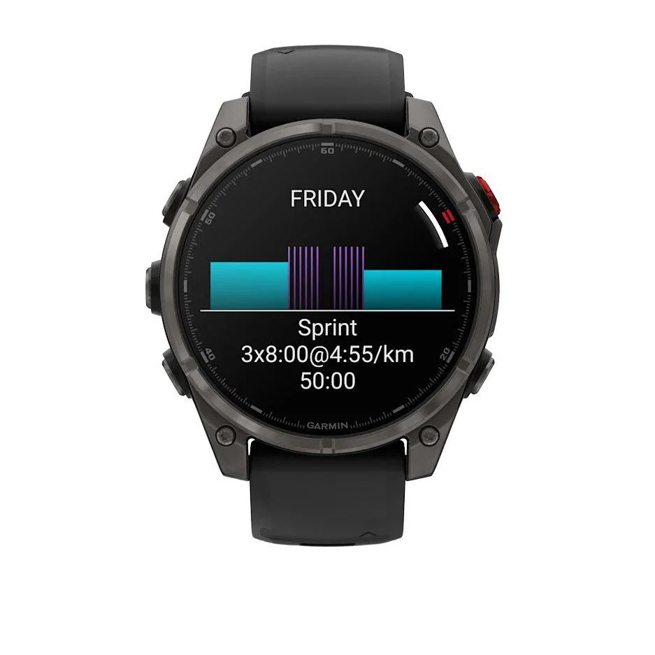 Fēnix 8 Pro 47mm AMOLED Edition Watch - Black - Image 11