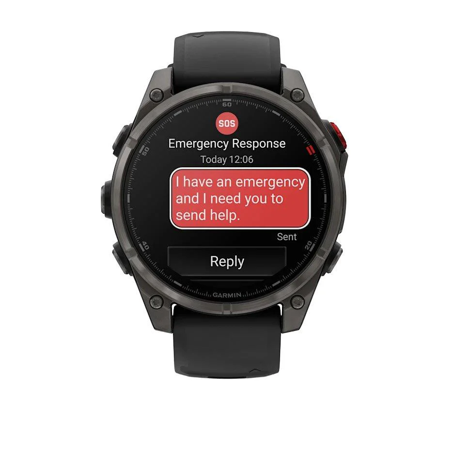 Fēnix 8 Pro 47mm AMOLED Edition Watch - Black - Image 6