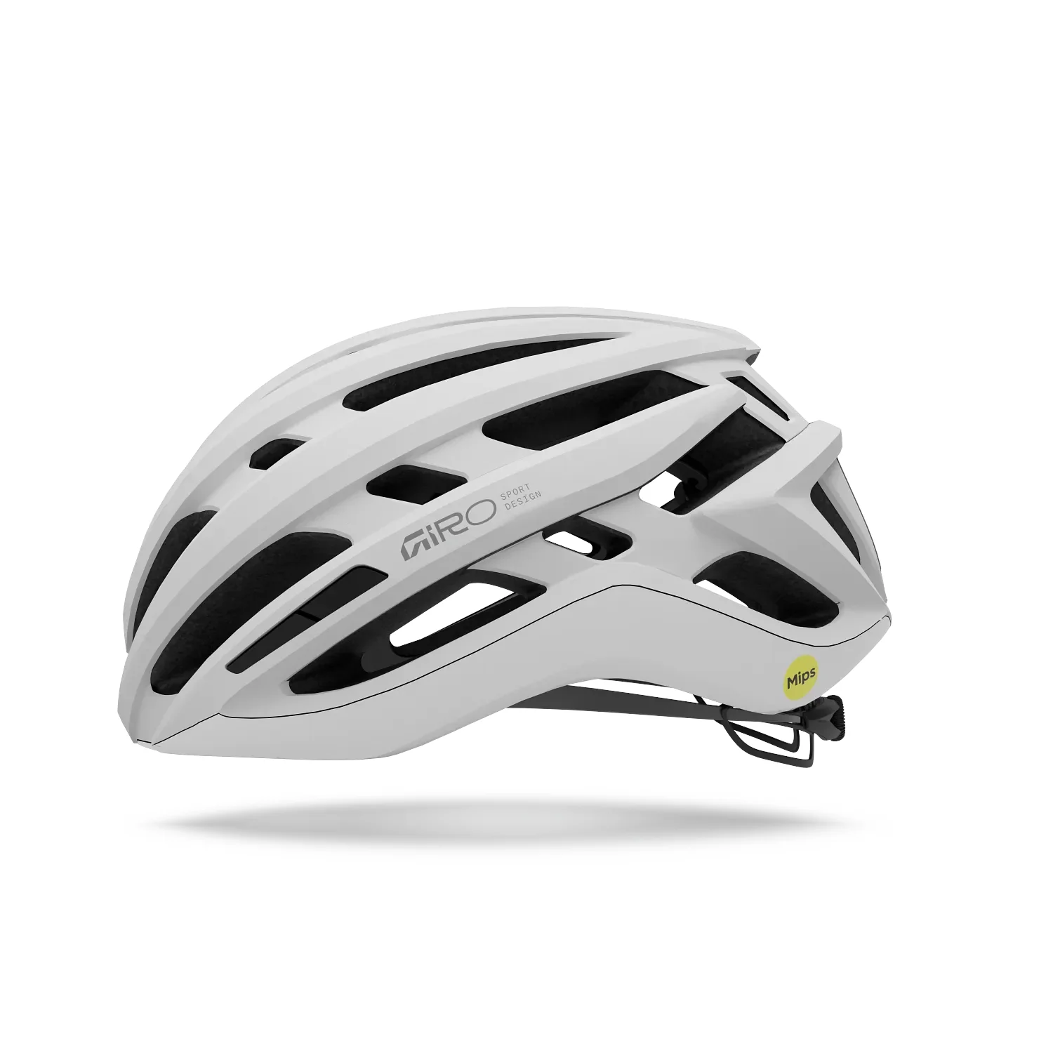 Unisex Agilis MIPS Road Bike Helmet - White - Image 3
