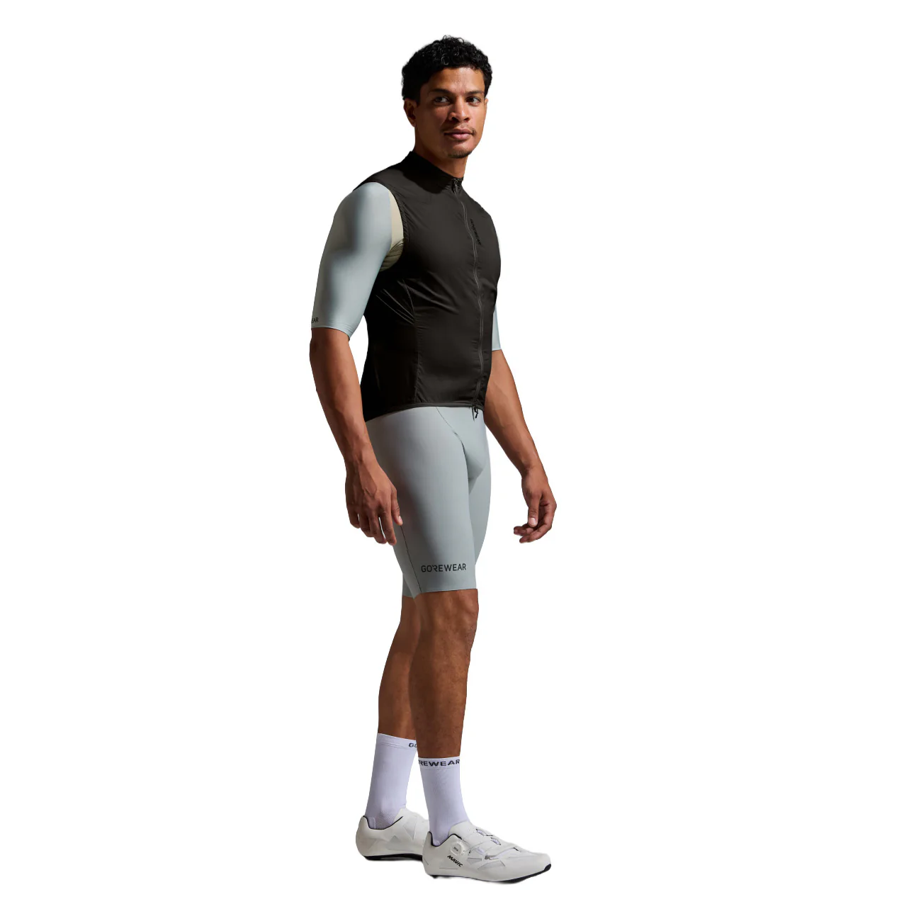 Men's Distance Windbreaker Vest - Black - Image 3