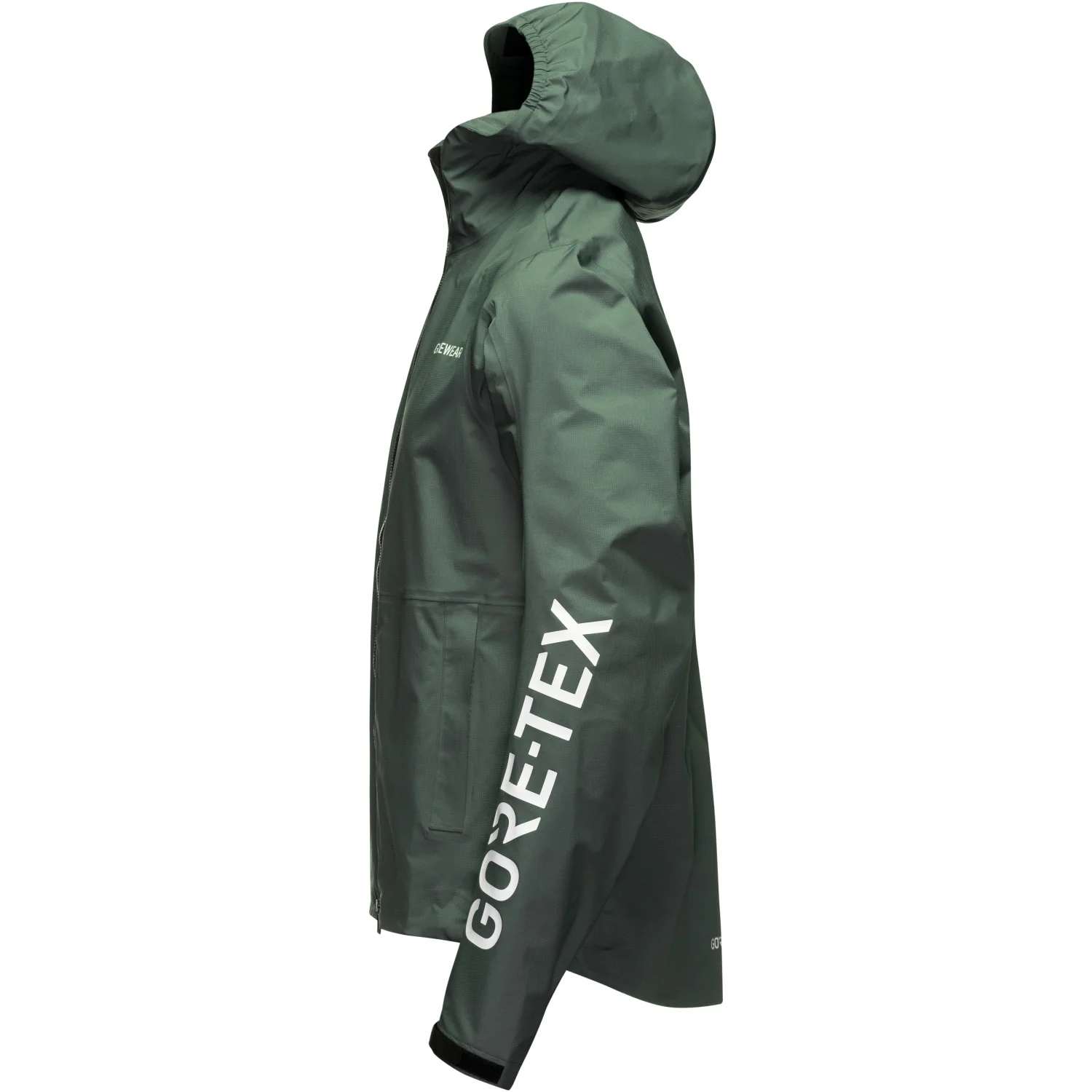 Men's Lupra 2.0 GORE-TEX Hooded Logo Jacket - Green - Image 3