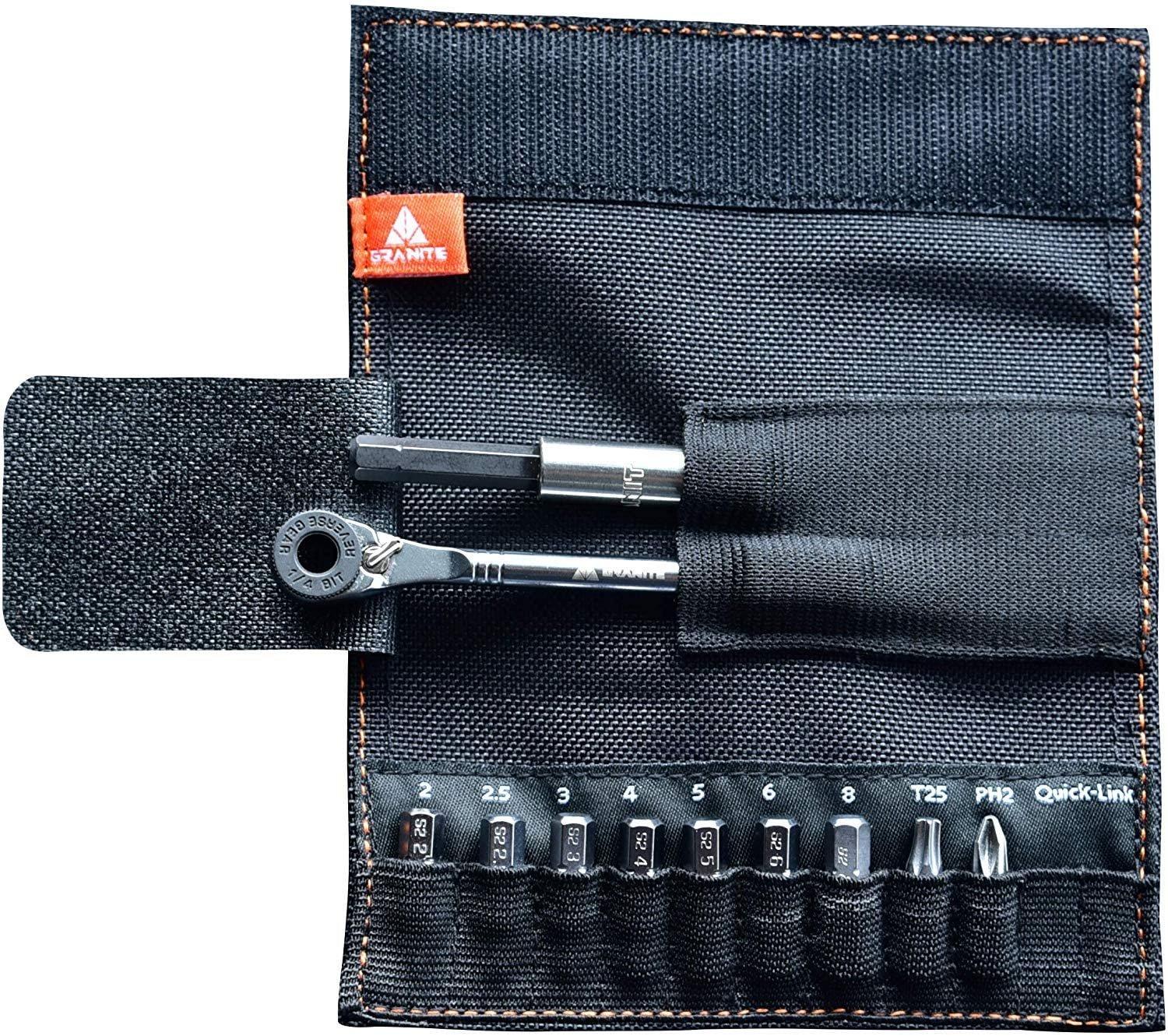 ROCKnROLL Bike Repair Tool Set - Black - Image 2