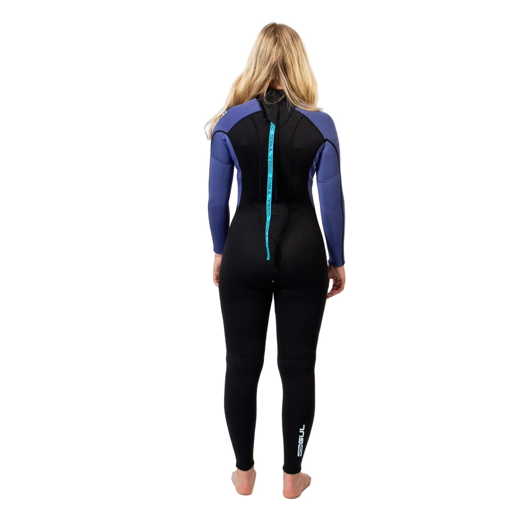 Women's G-Force 32 Natur Steamer Wetsuit - Blue / Black - Image 2