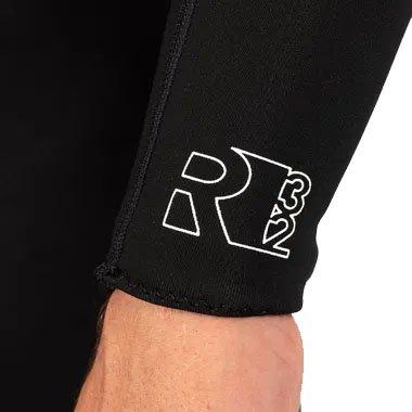 Men's Response Flatlock 3/2mm Wetsuit - Black - Image 7