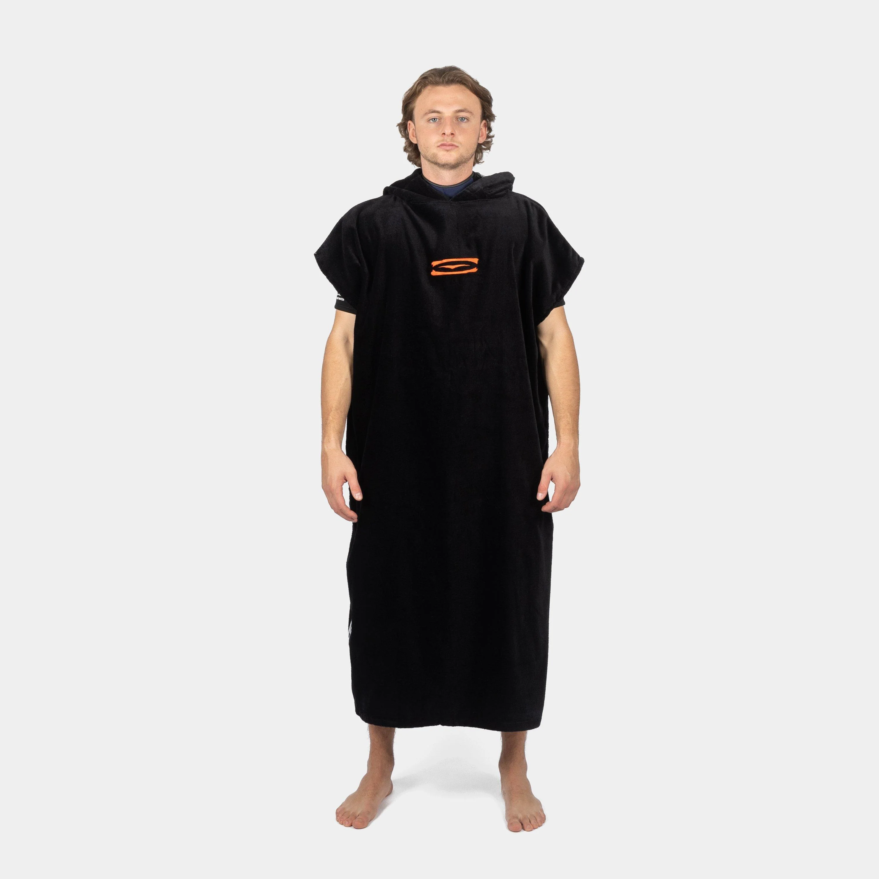 Changing Poncho Towel - Black - Image 3